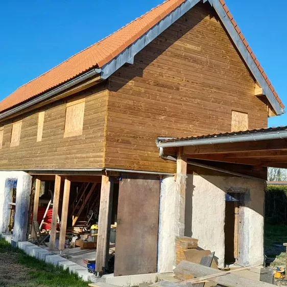 Logement à ossature bois Morvan Pollen Architecture